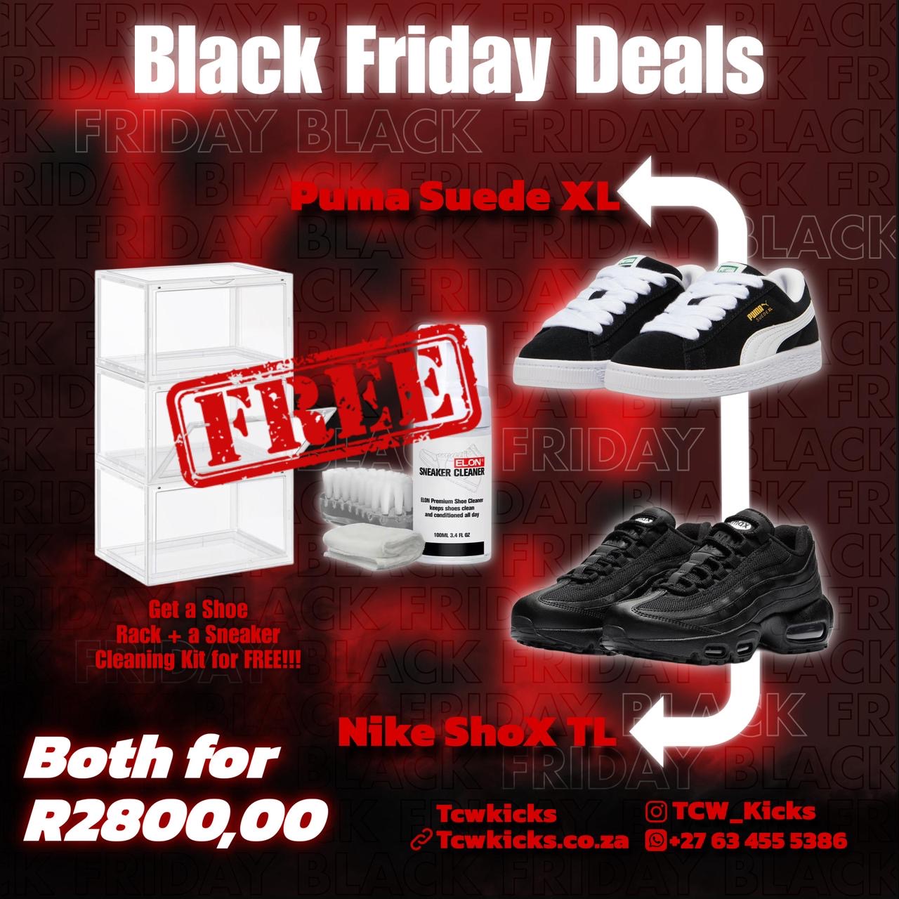 Puma suede X Air max 95