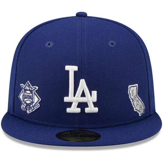 Los Angeles Dodgers New Era Identity 59FIFTY Fitted Hat - Royal