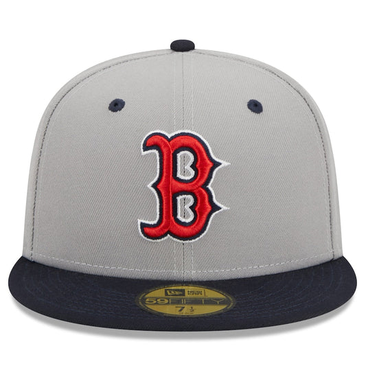 New era gray Boston series
