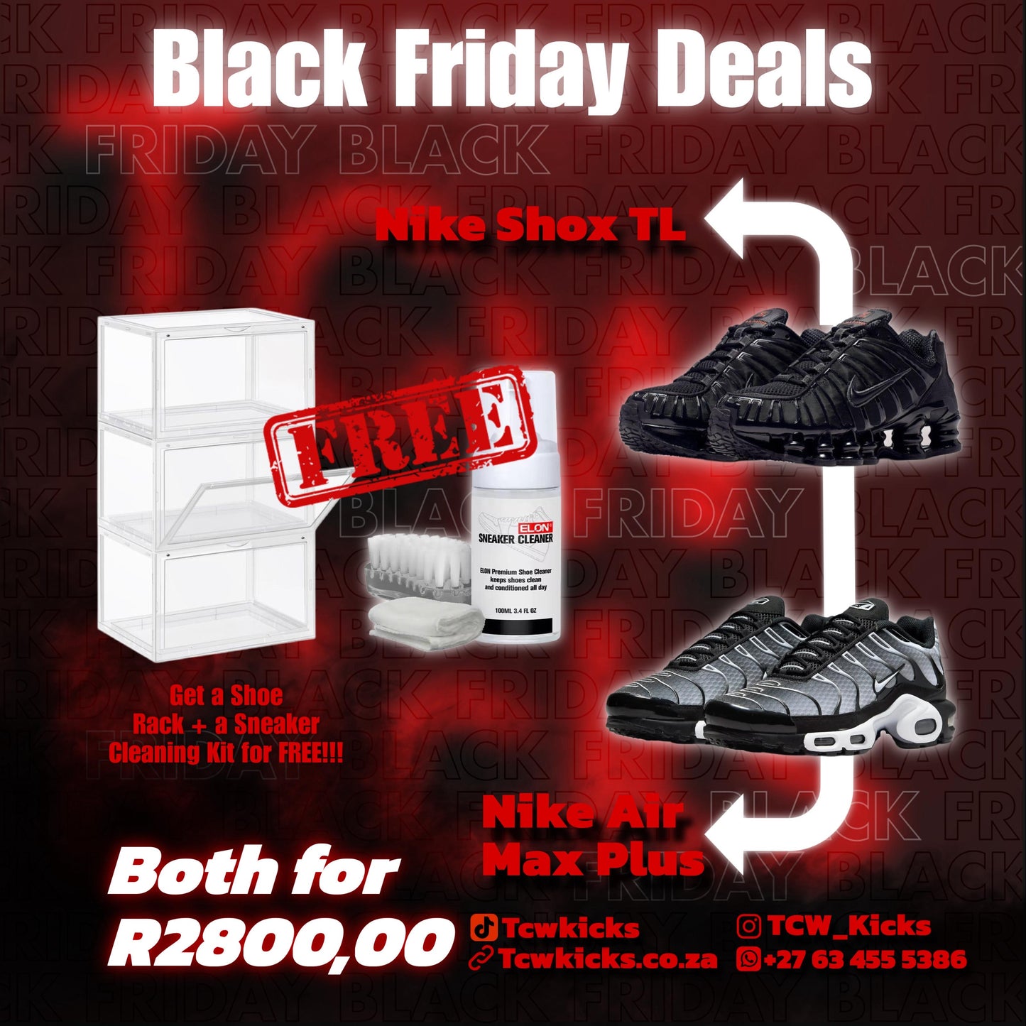 Nike Shox X Nike air Max plus