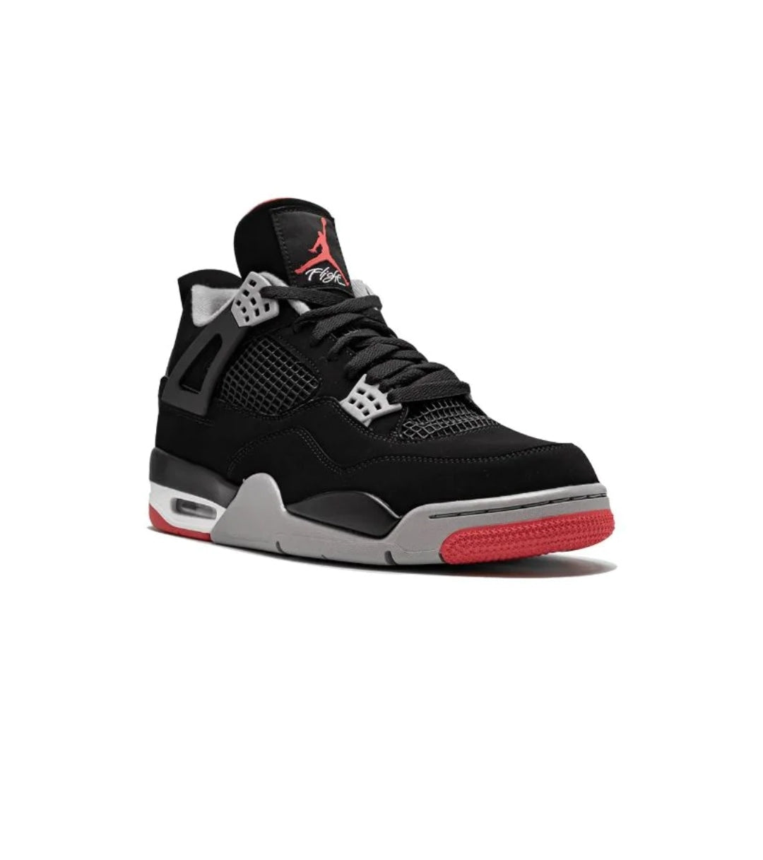AIR JORDAN 4 RETRO "BRED 2019 RELEASE" SNEAKERS