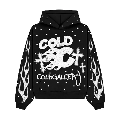 Thecoldgallery Rhinestone Hoodie