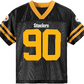 NFL PITTSBURGH STEELERS COLOR RUSH LIMITED JERSEY T.J. WATT BLACK #90