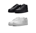 2x AirForce 1s (Black and White)