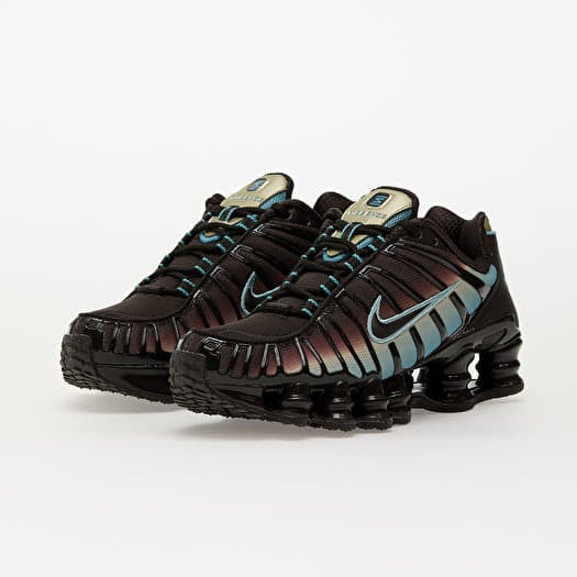 SHOX TL Velvet Brown/ Denim Turq-Desert Khaki