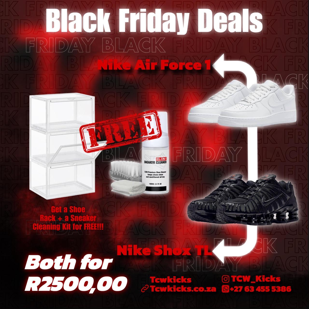 Air force one X Nike Shox