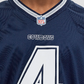 NFL DALLAS COWBOYS HOME GAME JERSEY DAK PRESCOTT #4