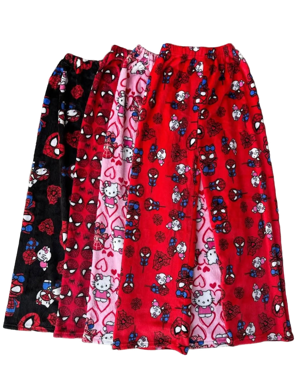 Super comfortable hello kitty X Spider-Man  pyjama pants