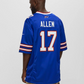 NFL BUFFALO BILLS HOME GAME JERSEY JOSH ALLEN #17