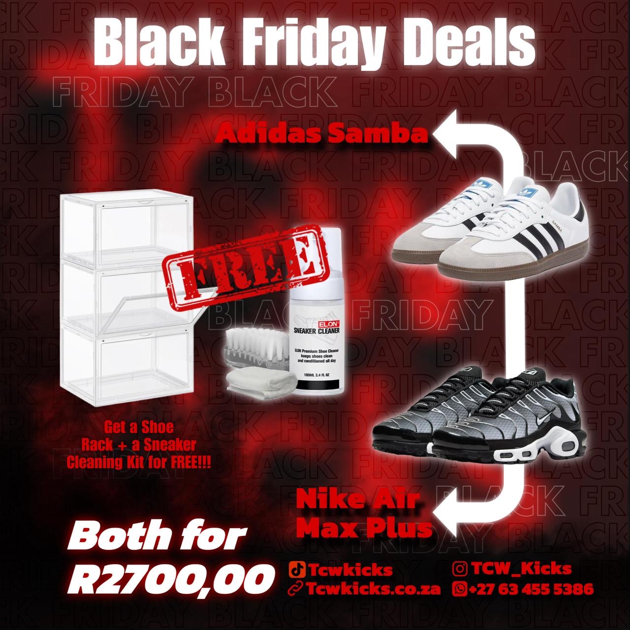 Adidas samba X Nike air max plus