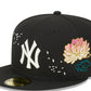 New York Yankees 59 fifty cherry blossom black cap