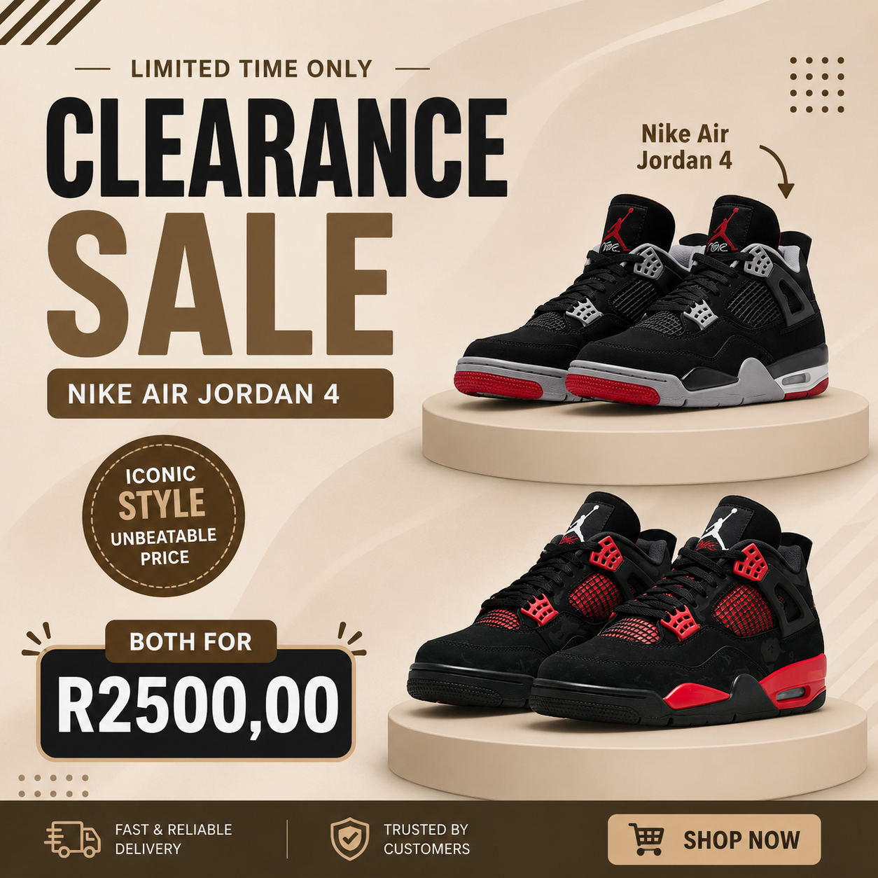 Jordan four Retro X Jordan four Retro