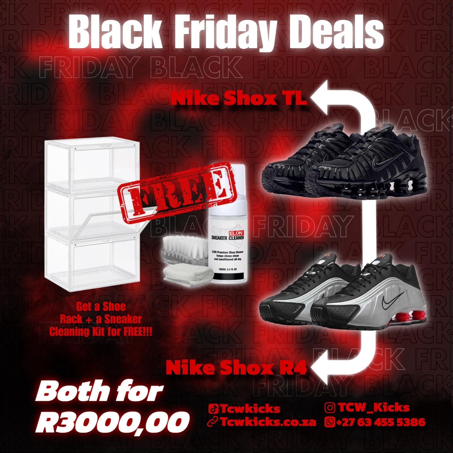 Nike Shox X Nike Shox R4