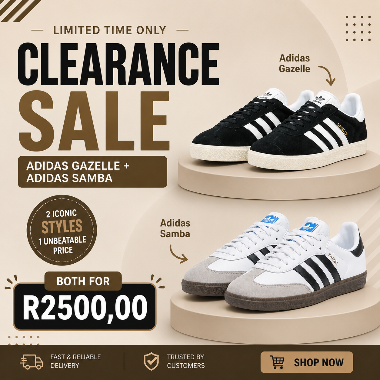 Adidas gazelle X Adidas Samba