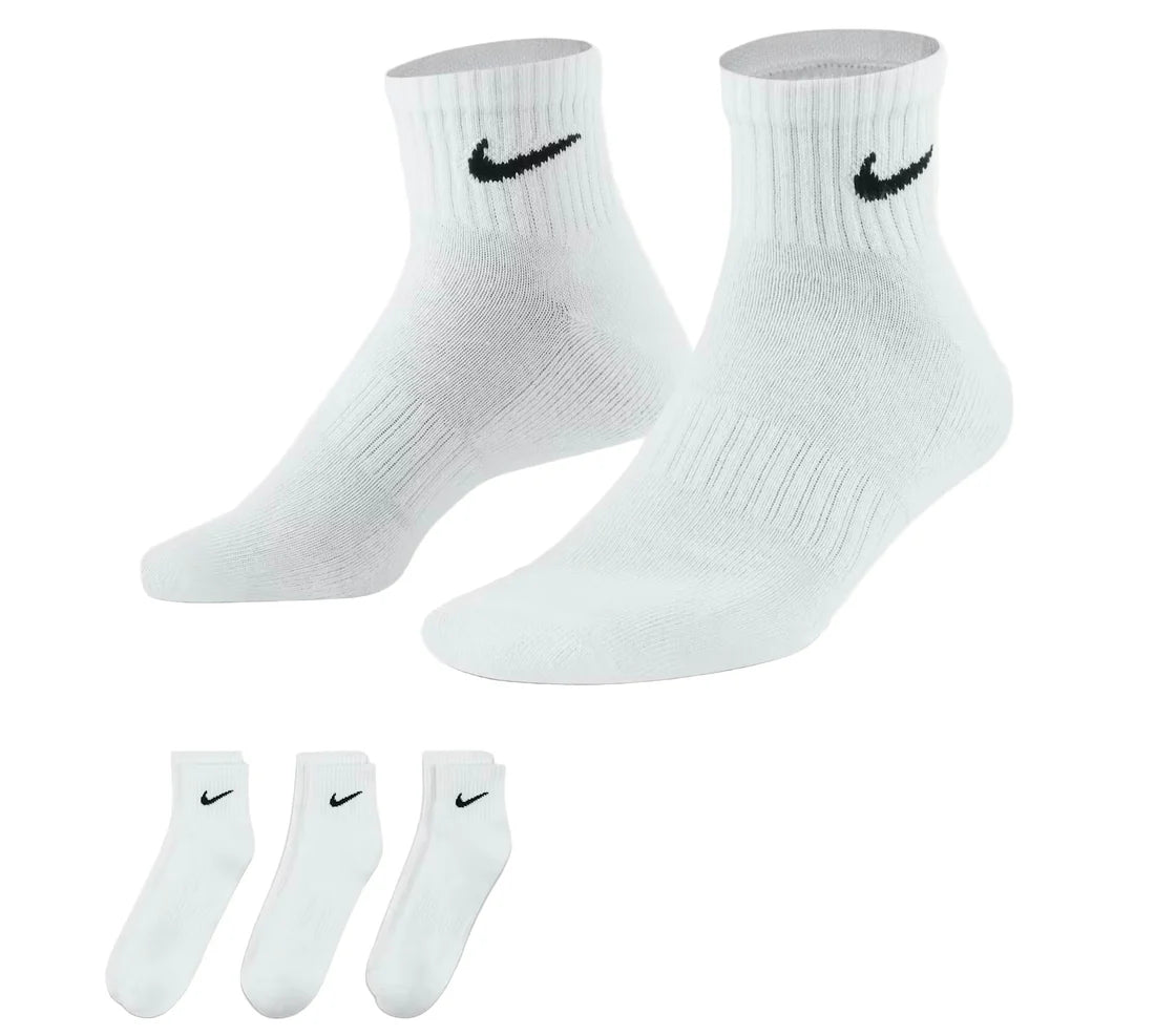 White Nike socks 3 pairs