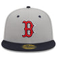 New era gray Boston series
