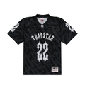 TRAPSTAR X NFL MITCHELL & NESS '22 FOOTBALL JERSEY BLACK