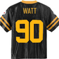NFL PITTSBURGH STEELERS COLOR RUSH LIMITED JERSEY T.J. WATT BLACK #90