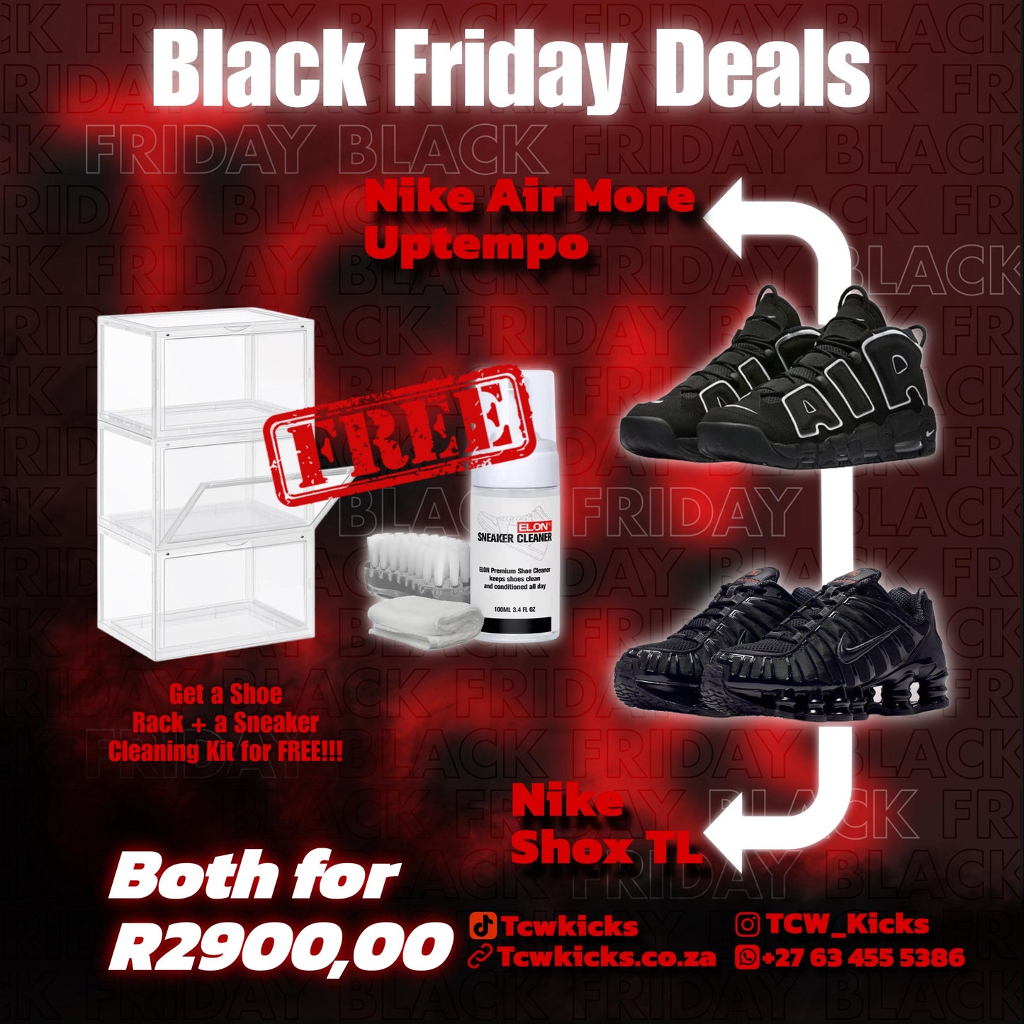 Nike Uptempo X Nike Shox