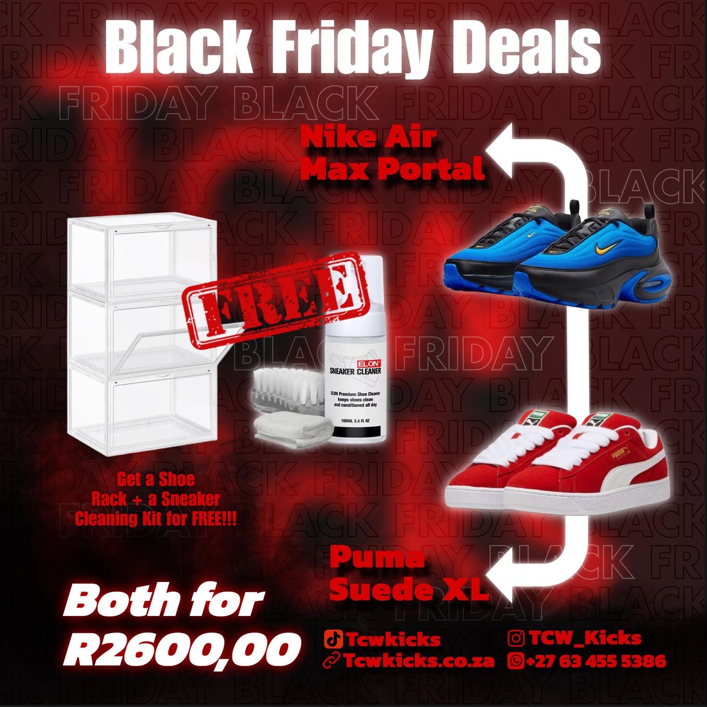 Nike Portal X Puma suede