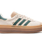 Adidas Gazelle Bold "Cream Collegiate/Green" sneakers