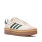 Adidas Gazelle Bold "Cream Collegiate/Green" sneakers