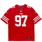 NFL SAN FRANCISCO 49ERS HOME GAME JERSEY NICK BOSA #97