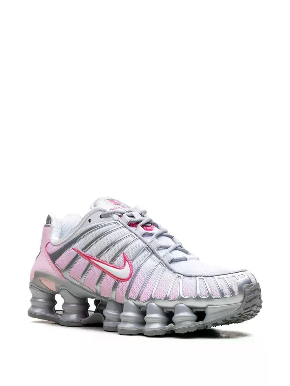 Nike Shox metallic pink foam