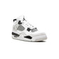 AIR JORDAN  4 RETRO "WHITE OREO " SNEAKERS